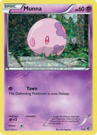 Munna 007/12 - McDonalds Promos 2011 Holofoil