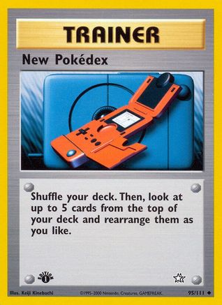 New Pokedex 095/111 - Neo Genesis Unlimited