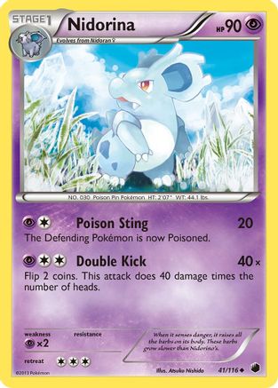 Nidorina 041/116 - Plasma Freeze Reverse Holofoil