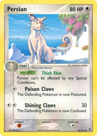 Persian 044/112 - FireRed & LeafGreen