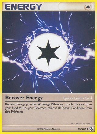 Recover Energy 096/100 - Majestic Dawn Reverse Holofoil
