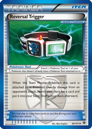 Reversal Trigger (Team Plasma) 086/101 - Plasma Blast Reverse Holofoil