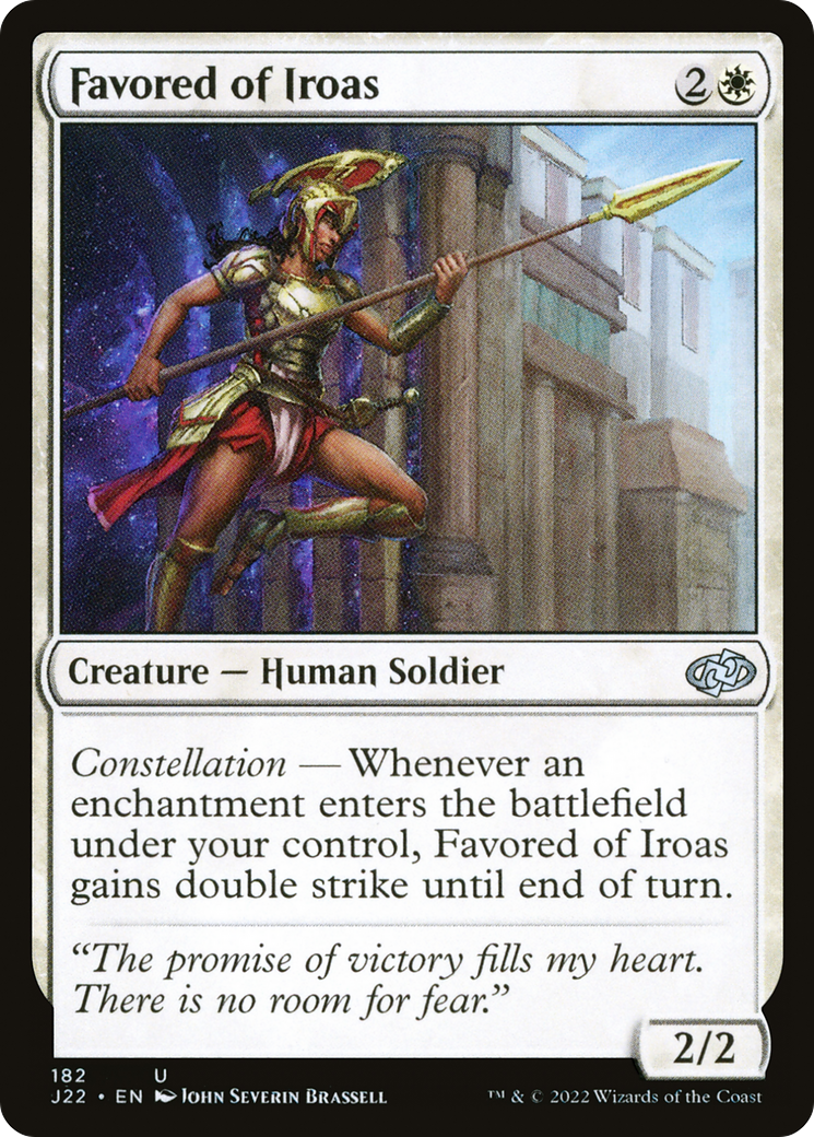 Favored of Iroas (J22-182) - Jumpstart 2022