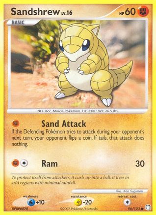 Sandshrew 096/123 - Mysterious Treasures