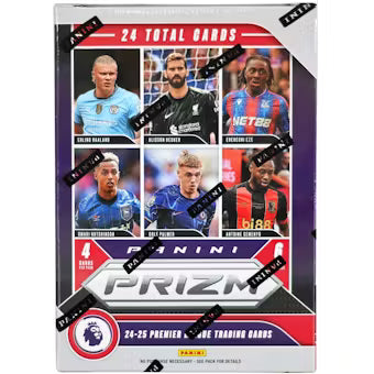 2024/25 Panini Prizm Premier League EPL Soccer 6-Pack Hobby Blaster Box