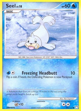 Seel 097/123 - Mysterious Treasures Reverse Holofoil