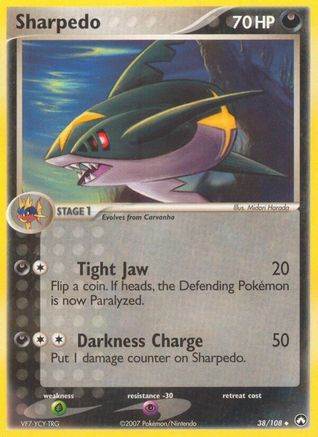 Sharpedo 038/108 - Power Keepers
