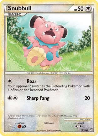 Snubbull 071/95 - Call of Legends Reverse Holofoil