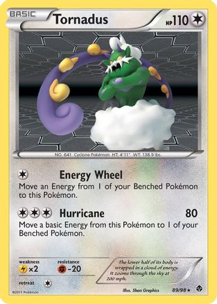Tornadus 089/98 - Emerging Powers Reverse Holofoil