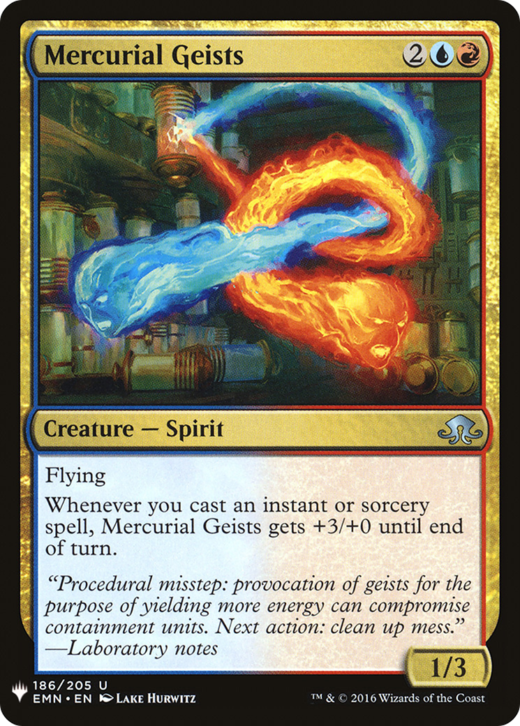 Mercurial Geists (LIST-EMN-186) - The List