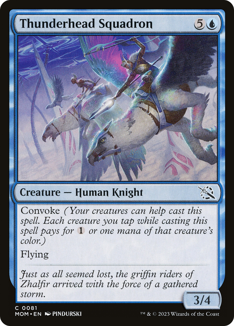 Thunderhead Squadron (MOM-081) - March of the Machine