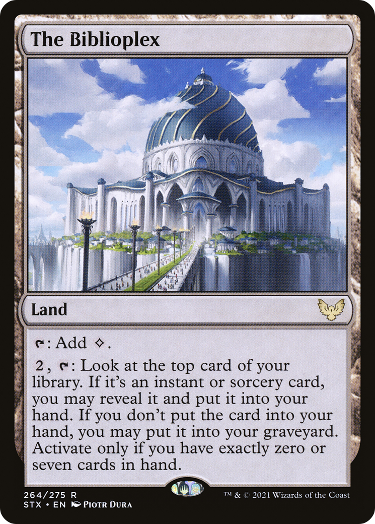 The Biblioplex (STX-264) - Strixhaven: School of Mages Foil