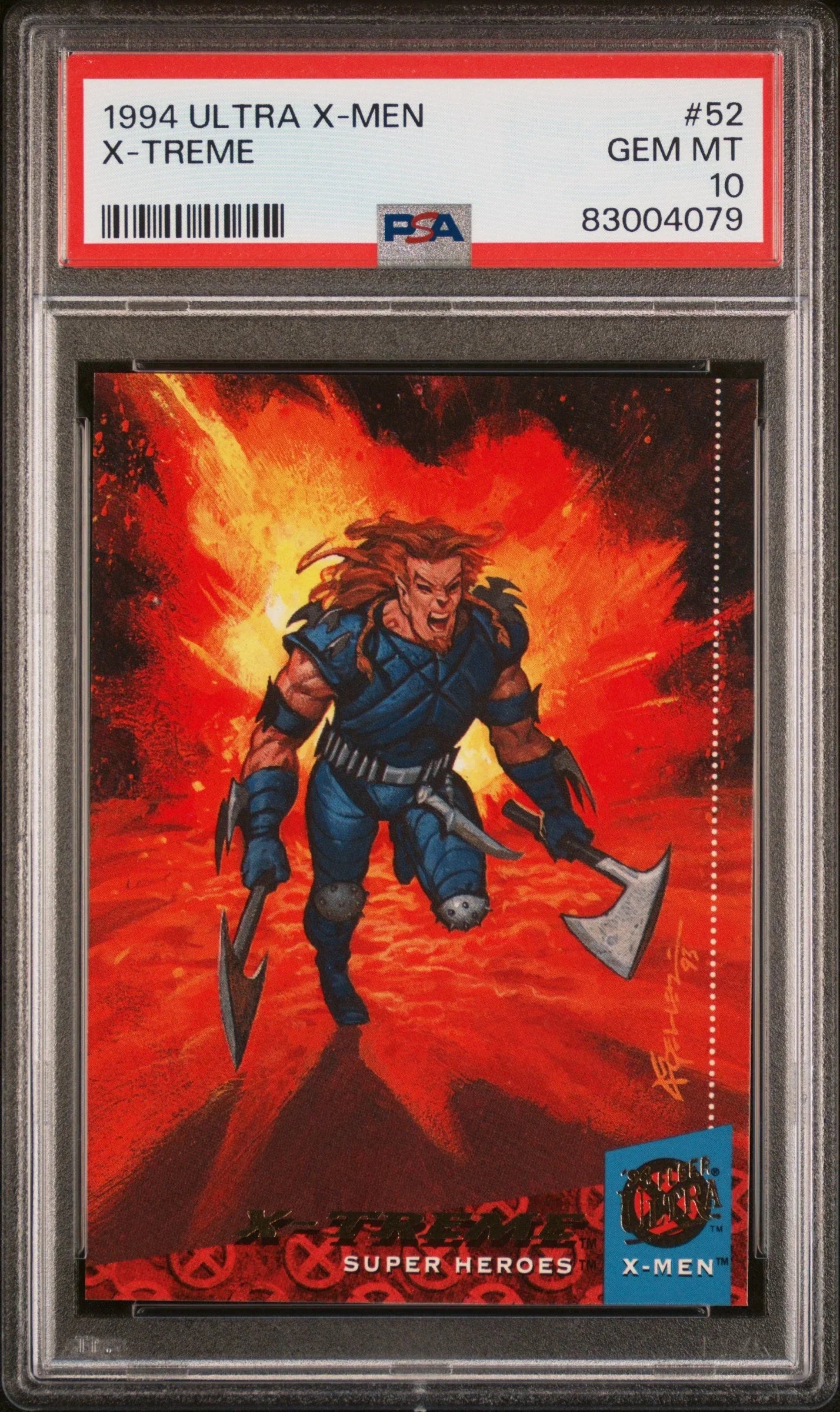 1994 ULTRA X-MEN X-TREME #52 - PSA 10