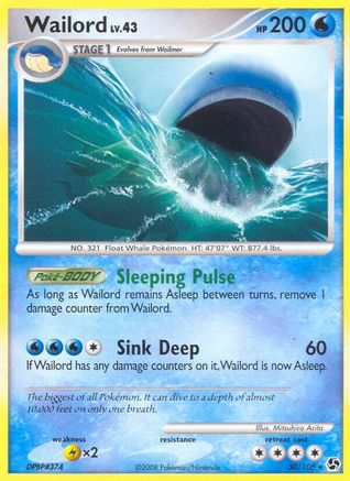 Wailord 030/106 - Great Encounters