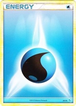 Water Energy (#) 003 - HGSS Trainer Kit Gyarados & Raichu