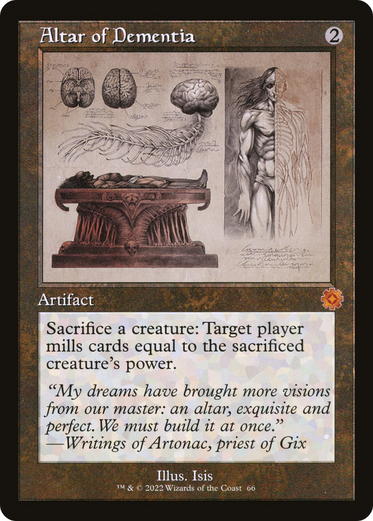 Altar of Dementia (BRR-066) - The Brothers' War Retro Artifacts