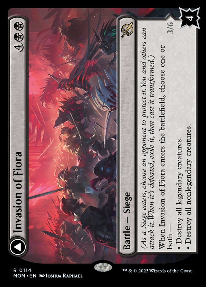 Invasion of Fiora // Marchesa, Resolute Monarch (MOM-114) - March of the Machine Foil