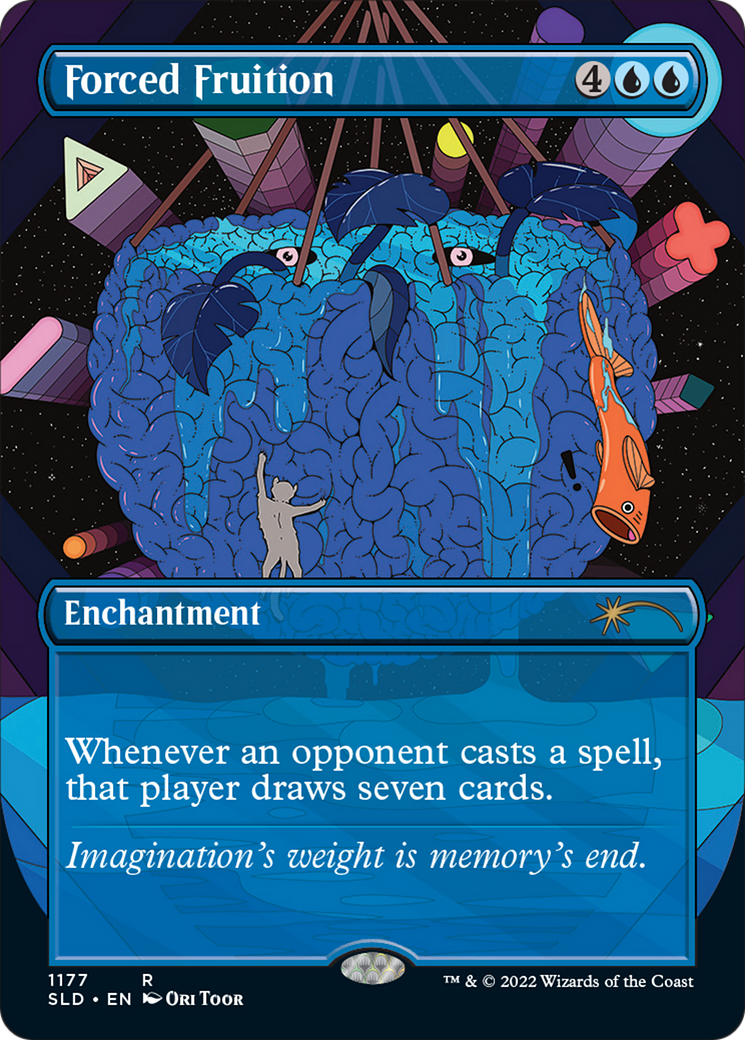 Forced Fruition (SLD-1177) - Secret Lair Drop (Borderless) Foil