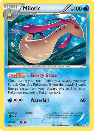 Milotic 023/106 - XY Flashfire Holofoil
