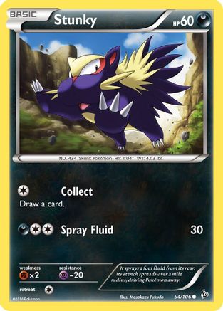 Stunky 054/106 - XY Flashfire