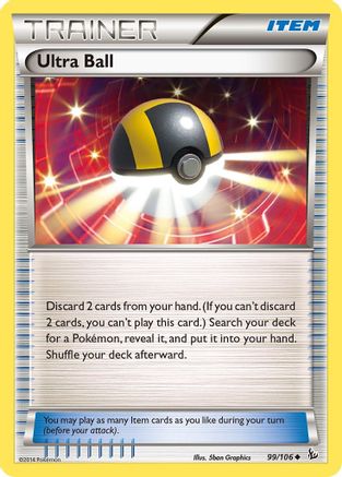 Ultra Ball 099/106 - XY Flashfire