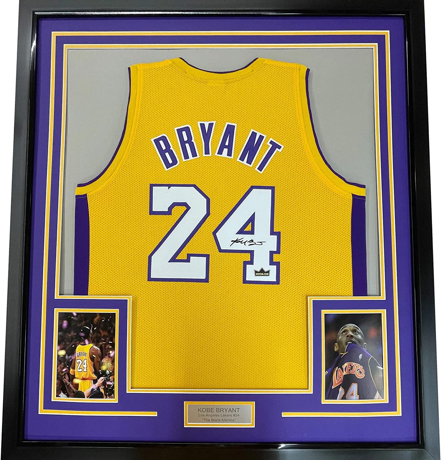 Framed Custom Frame Your Jersey 35x39 Professionally Framed & Matted Deluxe Framing with Photos Jersey Free Shipping