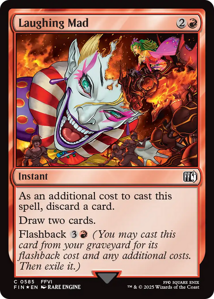 Laughing Mad (FIN-585) - FINAL FANTASY Foil