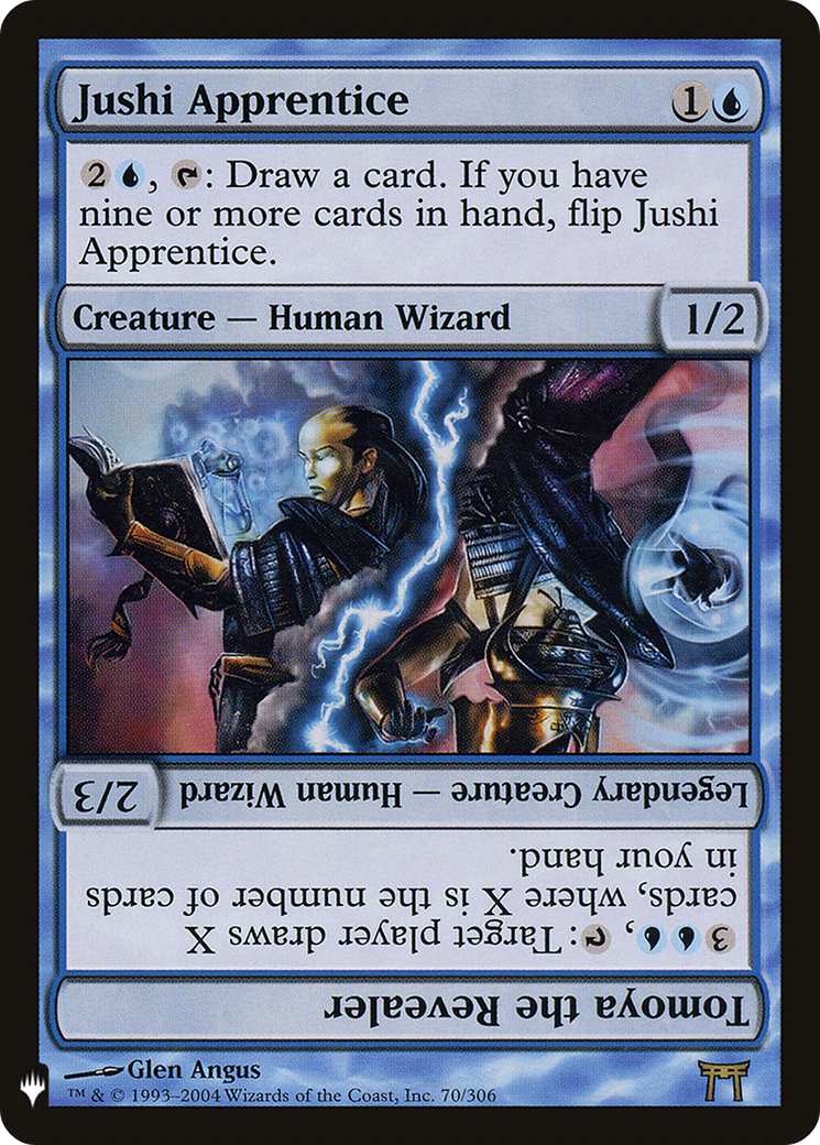 Jushi Apprentice // Tomoya the Revealer (LIST-CHK-70) - The List