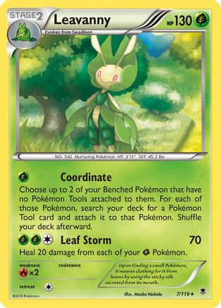 Leavanny 007/119 - XY Phantom Forces