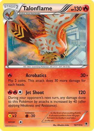 Talonflame 010/119 - XY Phantom Forces