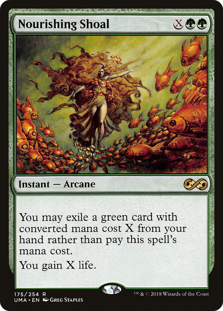 Nourishing Shoal (UMA-175) - Ultimate Masters Foil