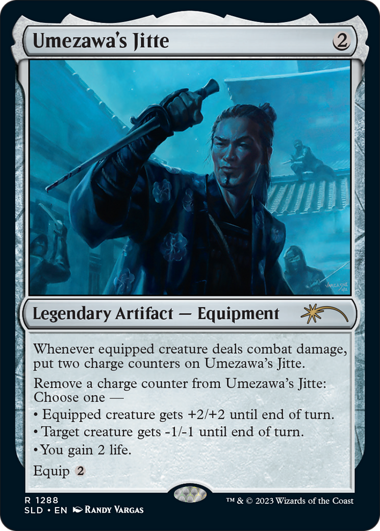 Umezawa's Jitte (SLD-1288) - Secret Lair Drop