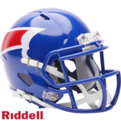 Buffalo Bills NFL Mini Speed Football Helmet 2026 Alternate On-Field NFL