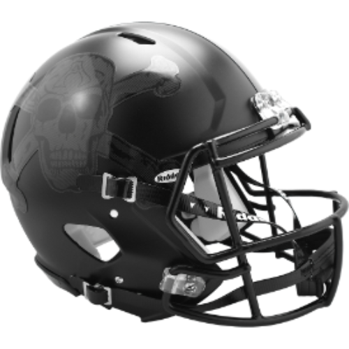 Army Black Knights Full Size Authentic Speed Football Helmet Skull and Crossbones NCAA