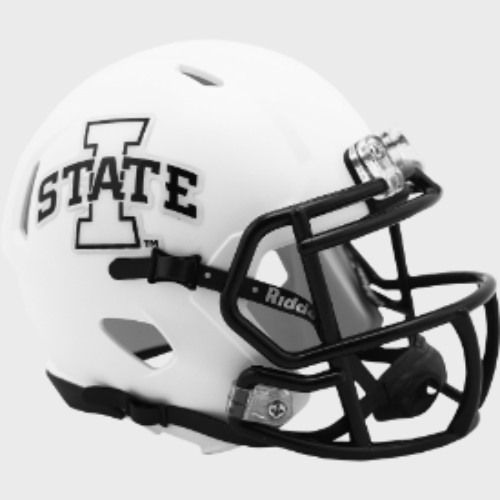 Iowa State Cyclones NCAA Mini Speed Football Helmet White- NCAA