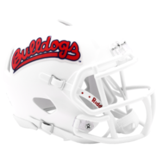 Fresno State Bulldogs NCAA Mini Speed Football Helmet - NCAA
