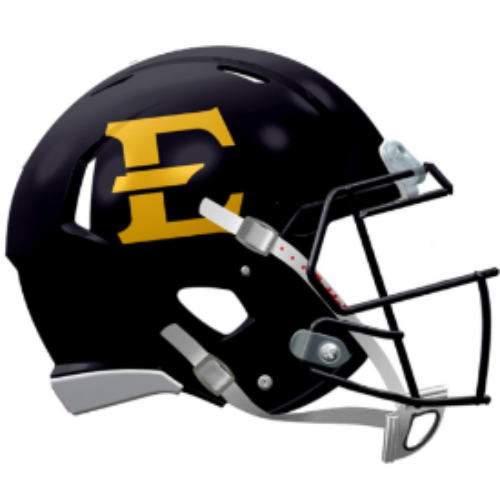 East Tennessee State Buccaneers NCAA Mini Speed Football Helmet Blue Metallic NCAA