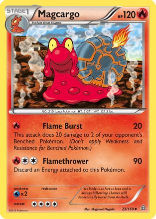 Magcargo 023/160 - XY Primal Clash
