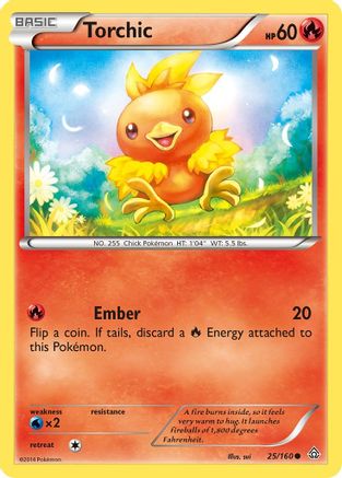 Torchic 025/160 - XY Primal Clash