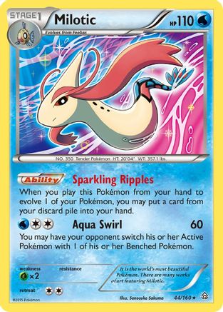 Milotic 044/160 - XY Primal Clash Holofoil