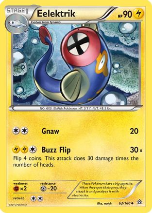 Eelektrik 063/160 - XY Primal Clash