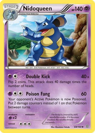 Nidoqueen 068/160 - XY Primal Clash