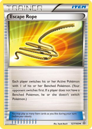 Escape Rope 127/160 - XY Primal Clash Reverse Holofoil