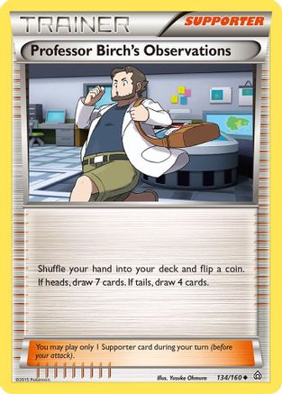 Professor Birch's Observations 134/160 - XY Primal Clash
