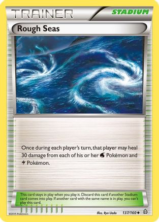 Rough Seas 137/160 - XY Primal Clash