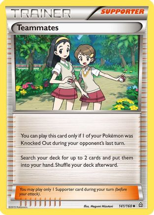 Teammates 141/160 - XY Primal Clash