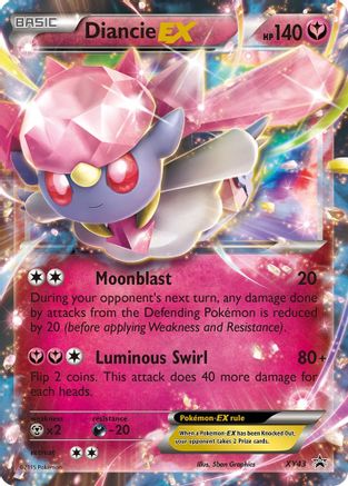 Diancie EX XY43/211 - XY Promos Holofoil