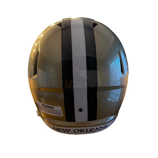 New Orleans Saints Full Size Speed Replica Football Helmet - NFL