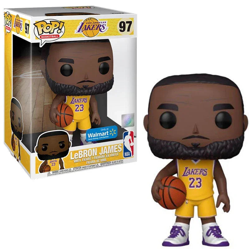 Lebron James (Yellow Jersey, 10-Inch, NBA) 97 - Walmart Exclusive