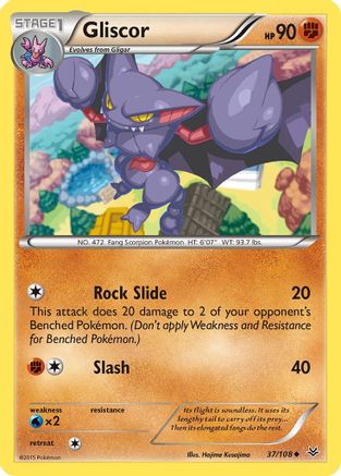 Gliscor 037/108 - XY Roaring Skies